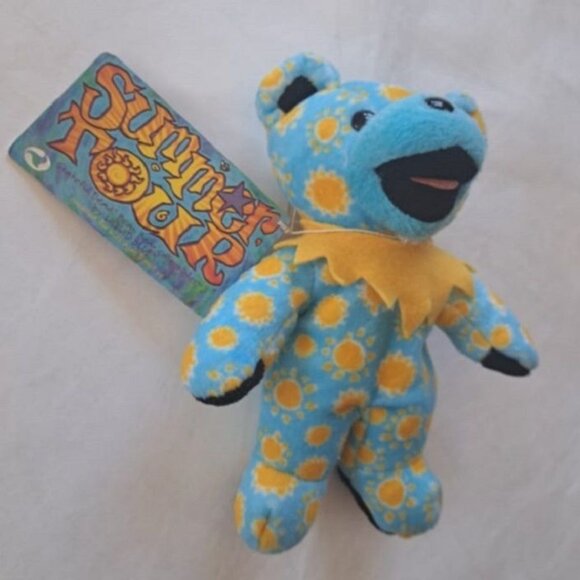 Summer Tour Bear Grateful Dead Beanie Limited Edition Plush Doll Collectible NWT - Picture 2 of 4